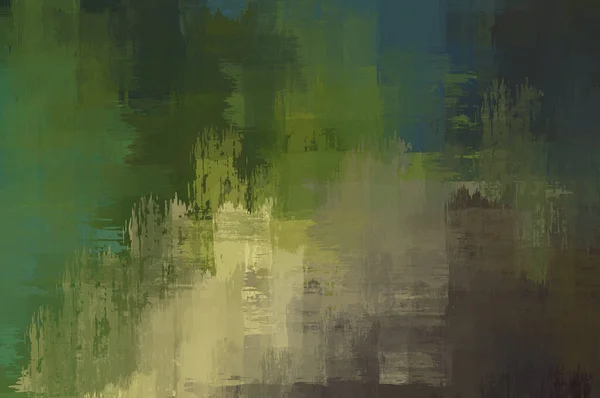 Background Crossed Wild Brush Strokes Colorful Vibrant Illustration Painted Art — Stock Photo, Image