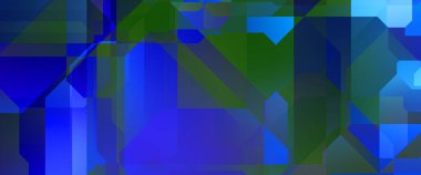 Soyut geometrik duvar kağıdı. Geometrik renkli şekiller. Çokgen arka plan. Bir teknolojinin dijital illüstrasyonuName.