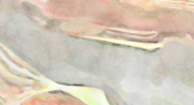 El yapımı sürreal soyut desenli suluboya. Modern sanatsal resim. 2D çizim. Arkaplan boyası karışımı. Yaratıcı duvar sanatı. Çağdaş sanat