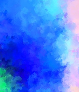 Modern sanat. Taranmış Boyalı Soyut Arkaplan. Fırça darbesi ile boyanmış. Boya darbeleri. 2B Görüntü.