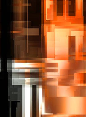 Fütürist soyut geometrik duvar kağıdı. Geometrik renkli şekiller. Dikdörtgen şekilli arka plan. Bir teknolojinin dijital illüstrasyonuName.