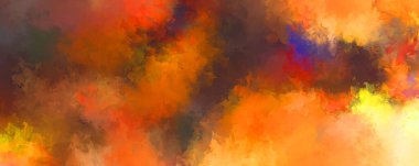 Renkli fırça darbelerinin soyut arkaplanı. fırçalanmış canlı duvar kağıdı. resmedilmiş sanat eseri. Eşsiz ve yaratıcı illüstrasyon.