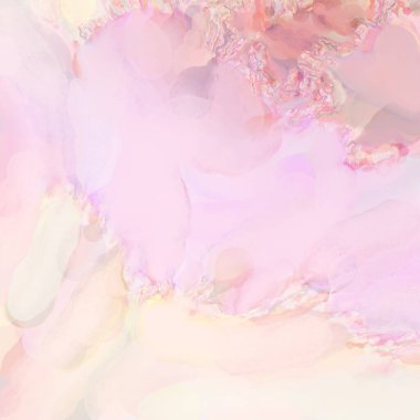 El yapımı sürreal soyut desenli suluboya. Modern sanatsal resim. 2D çizim. Arkaplan boyası karışımı. Yaratıcı duvar sanatı. Çağdaş sanat.