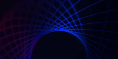 Işık dalgalarının neon renkli soyut tasarımı. Dijital arka plan ve neon ışığı parlama efekti. Parlak ışınlar duvar kağıdı.