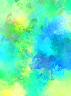 Renkli fırça darbelerinin soyut arkaplanı. fırçalanmış canlı duvar kağıdı. resmedilmiş sanat eseri. Eşsiz ve yaratıcı illüstrasyon.