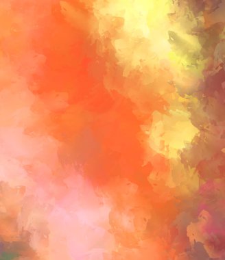 Modern sanat. Taranmış Boyalı Soyut Arkaplan. Fırça darbesi ile boyanmış. Boya darbeleri. 2B Görüntü.