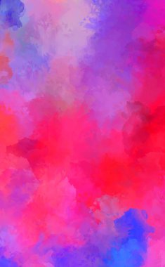 Renkli fırça darbelerinin soyut arkaplanı. fırçalanmış canlı duvar kağıdı. resmedilmiş sanat eseri. Eşsiz ve yaratıcı illüstrasyon.