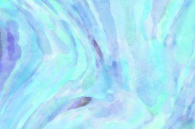 El yapımı sürreal soyut desenli suluboya. Modern sanatsal resim. 2D çizim. Arkaplan boyası karışımı. Yaratıcı duvar sanatı. Çağdaş sanat