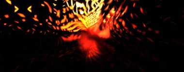 Işık parçacık izleri. Parlayan parçacıkları ve çizgileri olan ışık patlaması yıldızı. Güzel hareketli soyut ışın arkaplanı.