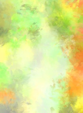 Sanatsal soyut arkaplan. Doku boyalı duvar kağıdı. Boya darbeleriyle yaratıcı bir illüstrasyon. Fırça desenli resim.