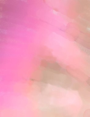 Alkol mürekkebini andıran rahatlatıcı fırça darbelerinin modern resmi. Poster, duvar sanatı, afiş, kart, kitap kapağı veya ambalaj için pastel renkli suluboya resim.