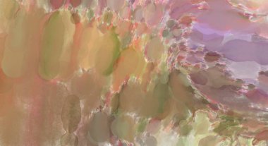 Yumuşak suluboya duvar kağıdı. Hafifçe fırçalanmış renkleri olan sanatsal bir resim. Pastel renkler arkaplana dokunmuş. Soyut duvar sanatı..