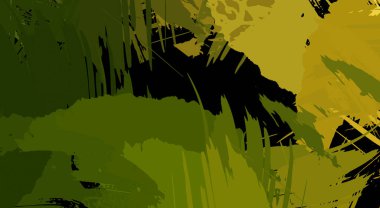 Sanatsal soyut arkaplan. Doku boyalı duvar kağıdı. Boya darbeleriyle yaratıcı bir illüstrasyon. Fırça desenli resim.