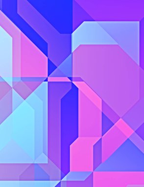 Dairesel şekillerin katmanları renkli ve canlı bir tasarım yaratıyor. Dairelerin sayısal çizimi. Gelecekçi tasarım şablonu.