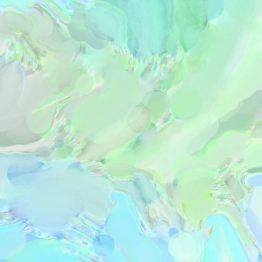 El yapımı sürreal soyut desenli suluboya. Modern sanatsal resim. 2D çizim. Arkaplan boyası karışımı. Yaratıcı duvar sanatı. Çağdaş sanat.