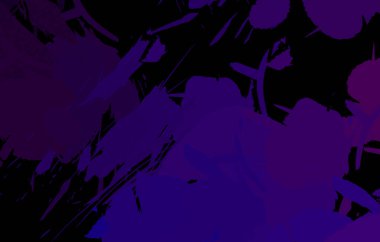 Sanatsal soyut arkaplan. Doku boyalı duvar kağıdı. Boya darbeleriyle yaratıcı bir illüstrasyon. Fırça desenli resim.