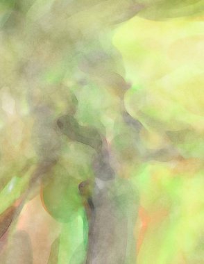 El yapımı sürreal soyut desenli suluboya. Modern sanatsal resim. 2D çizim. Arkaplan boyası karışımı. Yaratıcı duvar sanatı. Çağdaş sanat