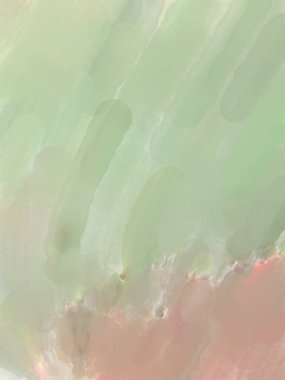 Yumuşak suluboya duvar kağıdı. Hafifçe fırçalanmış renkleri olan sanatsal bir resim. Pastel renkler arkaplana dokunmuş. Soyut duvar sanatı..