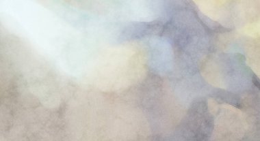 Pastel renklerde suluboya resim. Poster, duvar sanatı, afiş, kart, kitap kapağı ya da ambalaj için rahatlatıcı kompozisyonun yumuşak renkli çizimi. Modern fırça darbeleri resim.