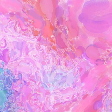 El yapımı sürreal soyut desenli suluboya. Modern sanatsal resim. 2D çizim. Arkaplan boyası karışımı. Yaratıcı duvar sanatı. Çağdaş sanat.