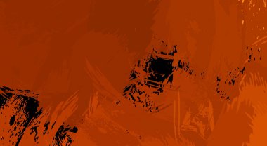 Sanatsal soyut arkaplan. Doku boyalı duvar kağıdı. Boya darbeleriyle yaratıcı bir illüstrasyon. Fırça desenli resim.