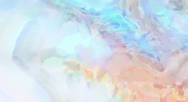 2D çizim. Sanatsal arkaplan resmi. Tablo üzerinde soyut resim. Çağdaş sanat. El yapımı resim. Renkli doku. Modern sanat eserleri. Yüzeyde suluboya fırça darbeleriyle boyama.