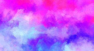 Taranmış Boyalı Soyut Arkaplan. Fırça darbesi ile boyanmış. Sanatsal canlılık ve renkli duvar kağıdı.