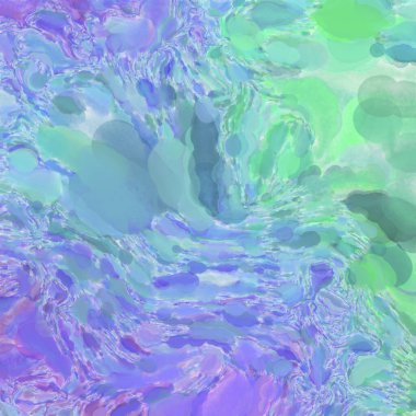 Soyut doku. Yüzeyde etkileyici el yapımı suluboya. Suluboya fırça darbeleri. Modern sanat. Çok renkli arkaplan. Çağdaş duvar sanatı. Renkli bir fon. 2d illüstrasyon.