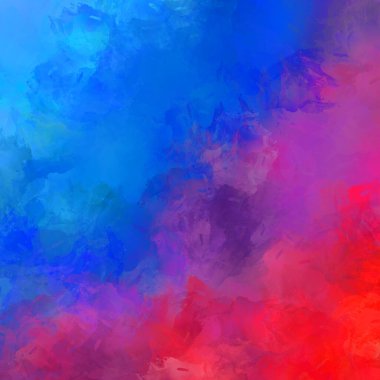 Duvar sanatı Eşsiz ve yaratıcı illüstrasyon. Fırça darbesi ile boyanmış. Renkli fırça darbelerinin soyut arkaplanı. Fırçalanmış canlı duvar kâğıdı. Boyalı sanatsal yaratım.