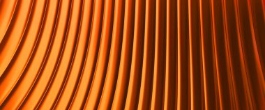 Soyut arkaplan. Renkli dalgalı yansıtıcı duvar kağıdı. Duvar kağıdı, afiş, arkaplan, kart, kitap kapağı veya web sitesi için grafiksel resimleme.