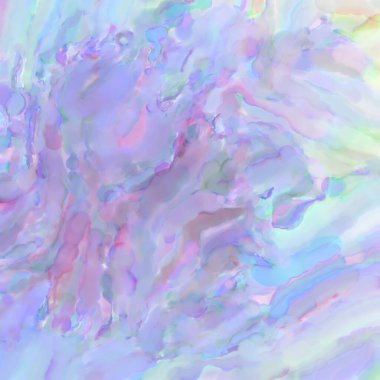 El yapımı sürreal soyut desenli suluboya. Modern sanatsal resim. 2D çizim. Arkaplan boyası karışımı. Yaratıcı duvar sanatı. Çağdaş sanat.