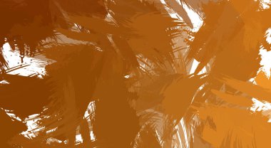 Renkli fırça darbelerinin 2B çizimi. Dekoratif doku resmi. Canlı boya desenli arka plan. Kaotik fırça darbeleri resim.