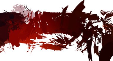 resmedilmiş sanat eseri. fırçalanmış canlı duvar kağıdı. Eşsiz ve yaratıcı illüstrasyon. Renkli fırça darbelerinin soyut arkaplanı. 