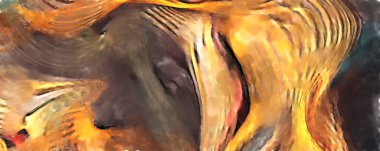 Modern sanat. Renkli çağdaş sanat eserleri. Renkli boya darbeleri. Soyut arkaplanda fırça darbeleri. fırça boyası.