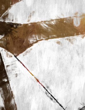 Soyut arkaplanda pürüzlü fırça darbeleri. Fırça boyası. Renkli boya darbeleri. Eşsiz duvar sanatı. Tuvaldeki modern sanat. Renkli çağdaş sanat eserleri. 