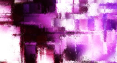 Modern sanat. Renkli çağdaş sanat eserleri. Renkli boya darbeleri. Soyut arkaplanda fırça darbeleri. Fırça boyası. Eşsiz duvar sanatı.