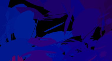 Sanatsal soyut arkaplan. Doku boyalı duvar kağıdı. Boya darbeleriyle yaratıcı bir illüstrasyon. Fırça desenli resim.