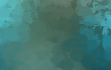 Vahşi fırça darbeleri. Taranmış Boyalı Soyut Arkaplan. Fırça darbesi ile boyanmış. Boya darbeleri. 2B Görüntü.