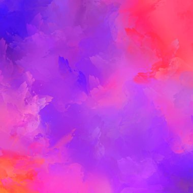 Boya darbeleri. 2D İllüstrasyon. Taranmış Boyalı Soyut Arkaplan. Fırça darbesi ile boyanmış. Modern sanat.