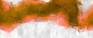 Soyut arkaplanda pürüzlü fırça darbeleri. Fırça boyası. Renkli boya darbeleri. Eşsiz duvar sanatı. Tuvaldeki modern sanat. Renkli çağdaş sanat eserleri. 