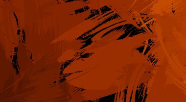 Sanatsal soyut arkaplan. Doku boyalı duvar kağıdı. Boya darbeleriyle yaratıcı bir illüstrasyon. Fırça desenli resim.