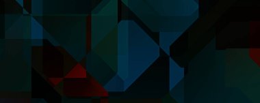 Üçgen arka planda üst üste dizayn ediliyor. Soyut geometrik duvar kağıdı. Geometrik renkli üçgen şekiller.