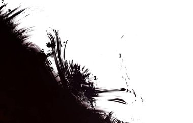 Duvar sanatı Eşsiz ve yaratıcı illüstrasyon. Fırça darbesi ile boyanmış. Renkli fırça darbelerinin soyut arkaplanı. Fırçalanmış canlı duvar kâğıdı. Boyalı sanatsal yaratım.