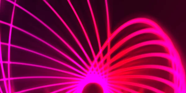 Neon Kleurrijke Abstracte Ontwerp Van Lichtgolven Digitale Achtergrond Met Neon — Stockfoto