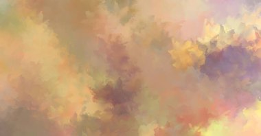 Modern sanat. Taranmış Boyalı Soyut Arkaplan. Fırça darbesi ile boyanmış. Boya darbeleri. 2B Görüntü.