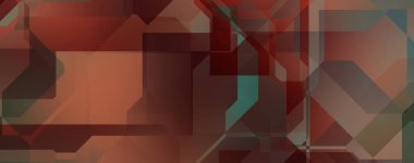 Soyut geometrik duvar kağıdı. Geometrik renkli şekiller. Çokgen arka plan. Bir teknolojinin dijital illüstrasyonuName.