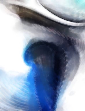 Modern sanat. Renkli çağdaş sanat eserleri. Renkli boya darbeleri. Soyut arkaplanda fırça darbeleri. fırça boyası.