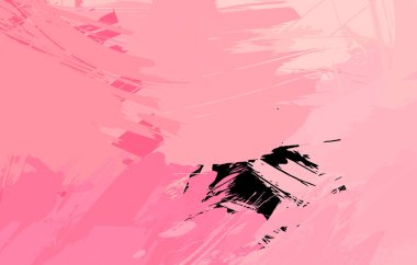 Sanatsal soyut arkaplan. Doku boyalı duvar kağıdı. Boya darbeleriyle yaratıcı bir illüstrasyon. Fırça desenli resim.