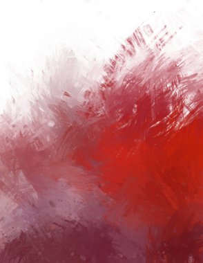 Yaratıcı soyut resim. Artistik fırça darbeleriyle donatılmış. Renkli ve canlı bir illüstrasyon. boyalı sanat