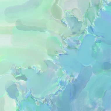 El yapımı sürreal soyut desenli suluboya. Modern sanatsal resim. 2D çizim. Arkaplan boyası karışımı. Yaratıcı duvar sanatı. Çağdaş sanat.